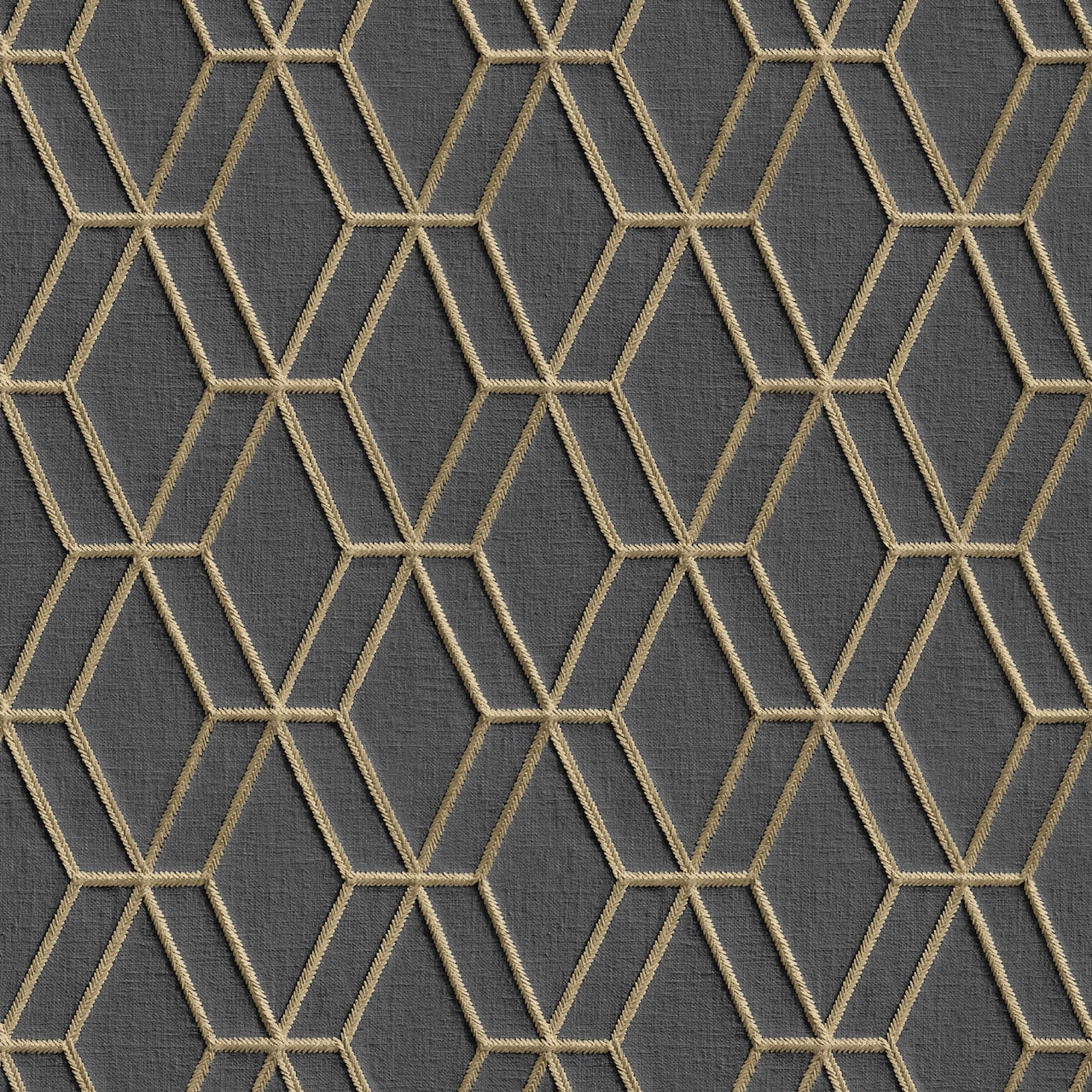 Designs Direct Embroidery Stich Diamond Wallpaper